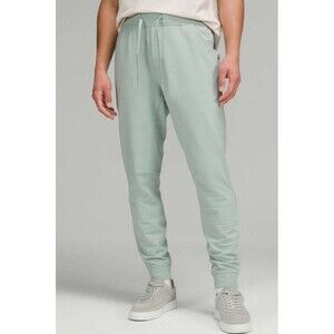 Lululemon Men’s Size S City Sweat Jogger in Silver Blue Stretch French Terry
